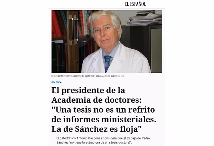 Imagen de la noticia: El Español entrevista a nuestro autor Antonio Bascones Martínez