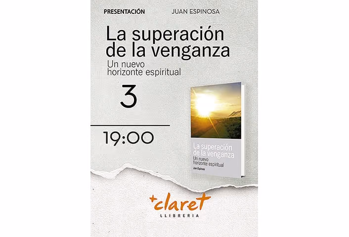 Imagen de la noticia: Juan Espinosa, presentará su nuevo libro La Superación de la Venganza en Barcelona