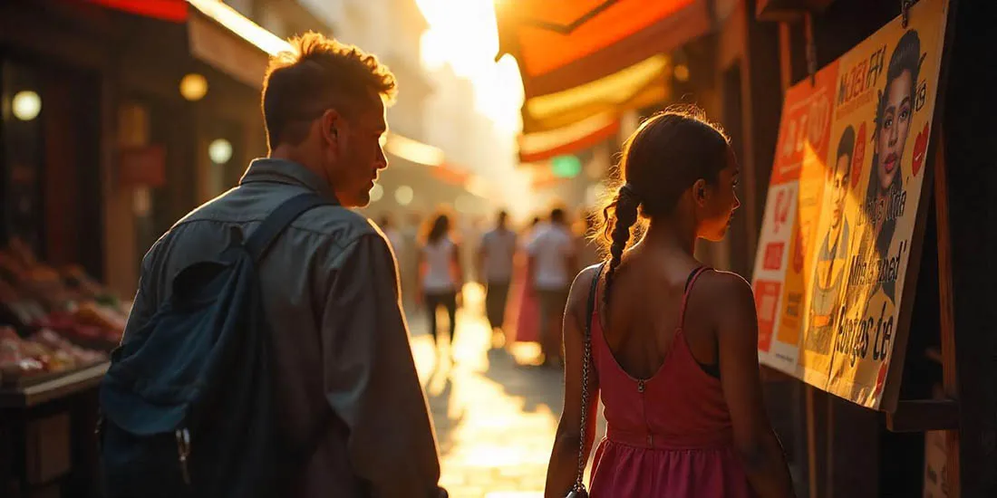 Mockup de la portada en carteles promocionales para un lanzamiento editorial