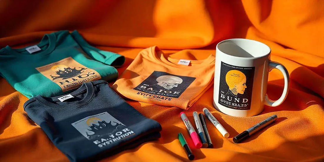 Diversos productos de merchandising inspirados en un libro